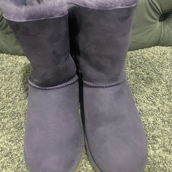 Girls purple Bailey Bow UGGs size US 5 - Picture 13 of 14